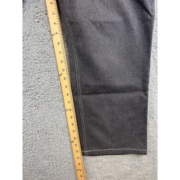 ESCADA Women's Size 46 US 18 Gray Straight Leg Slacks Dress - Picture 6 of 11